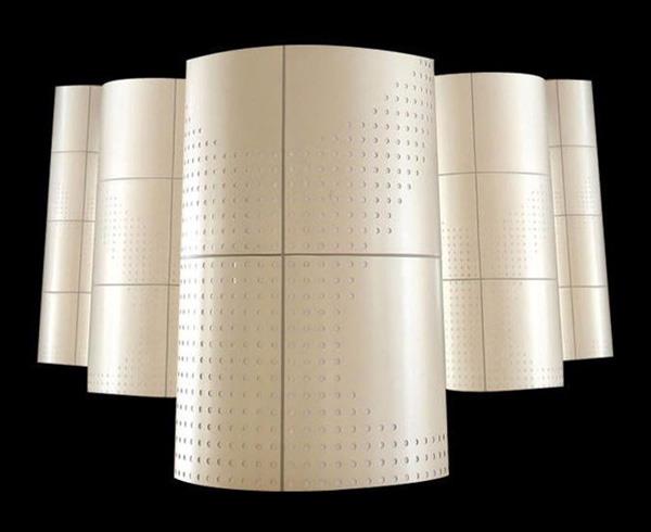 如何運用沖孔包柱鋁單板裝飾越具有個性化？